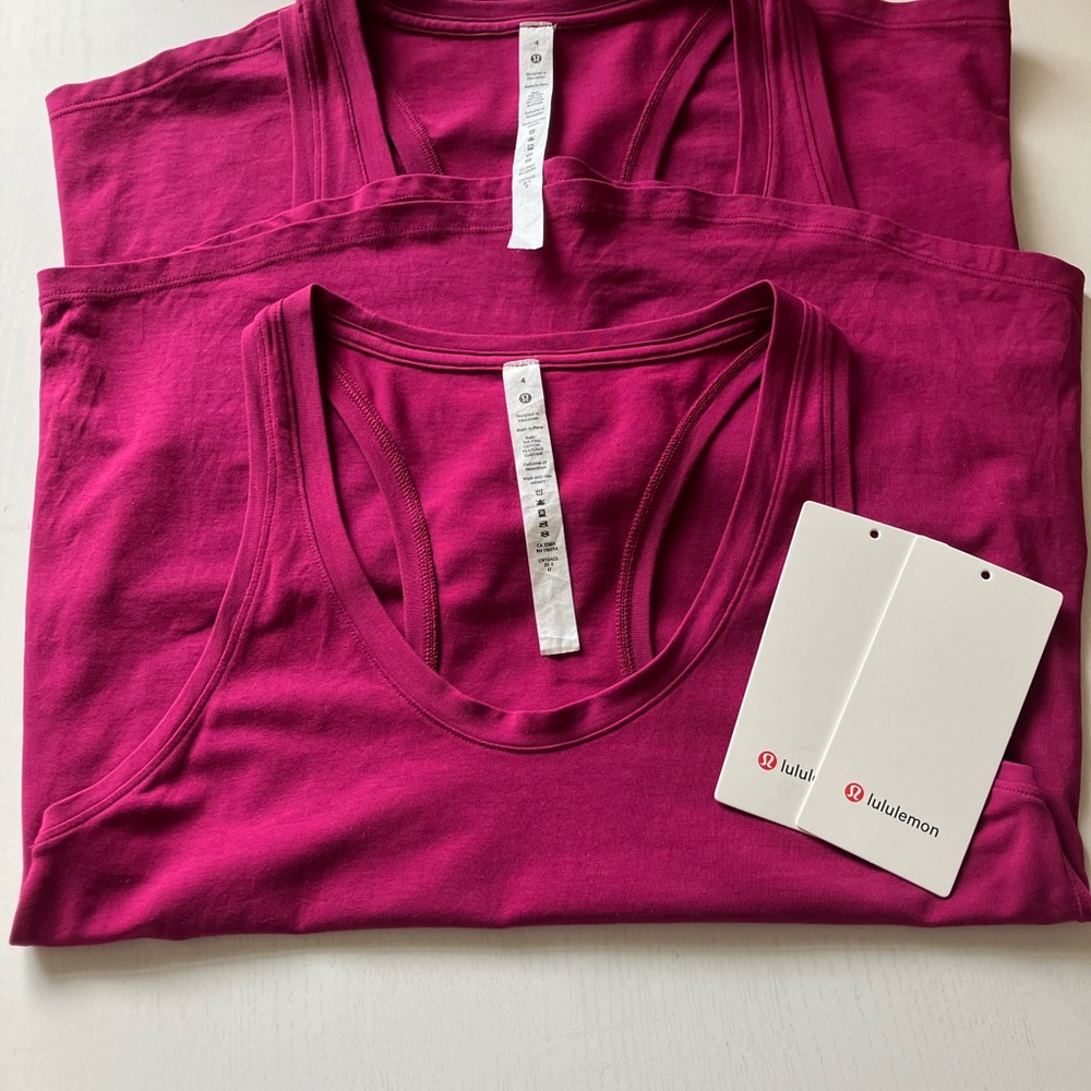 Lululemon Love Tanks (Bundle of 2) Size 4 - Picture 2 of 8
